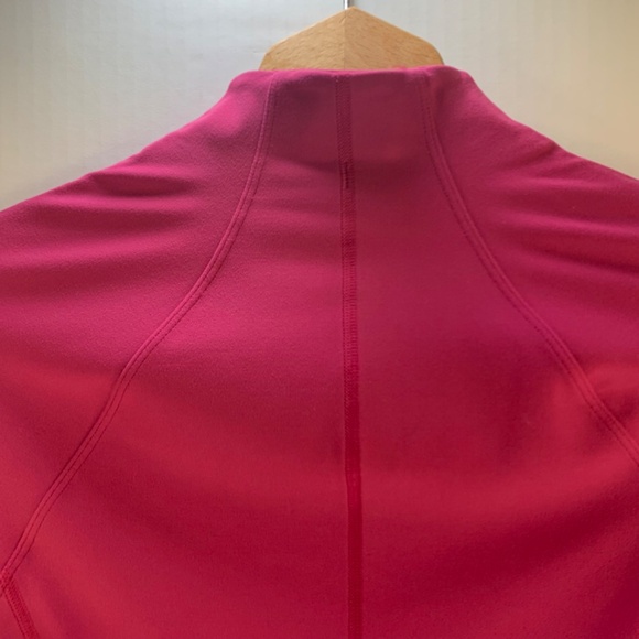 Women’s Pink Buttery soft Athleta Salutation full zip jacket sport athleisure - Picture 5 of 13